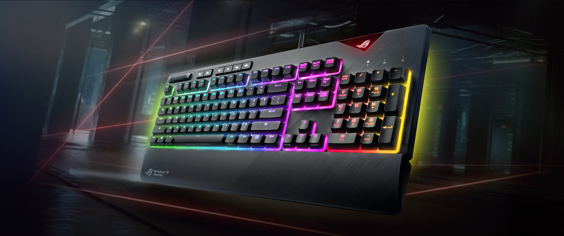 Giới thiệu Bàn phím ASUS ROG Strix Flare RGB (Red sw)